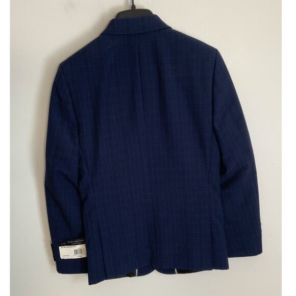 Marc New York Plaid‎ Navy Blazer NWT size 8SK - Picture 4 of 4